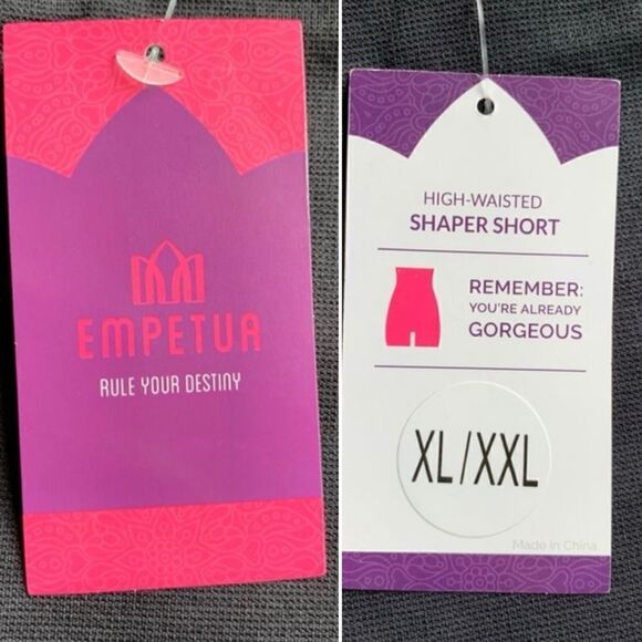 Empetua High-Waisted Shaper Short Black Size XL-XXL - Picture 12 of 12